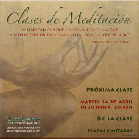 CARTEL MEDITACION 14 ABRIL 2015