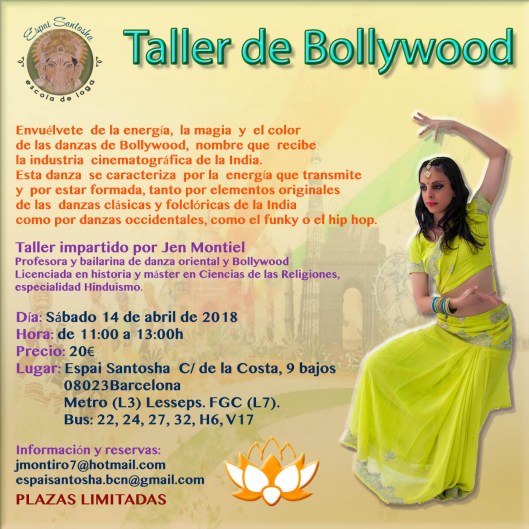 TALLER DE BOLLYWOOD_ABRIL 2018